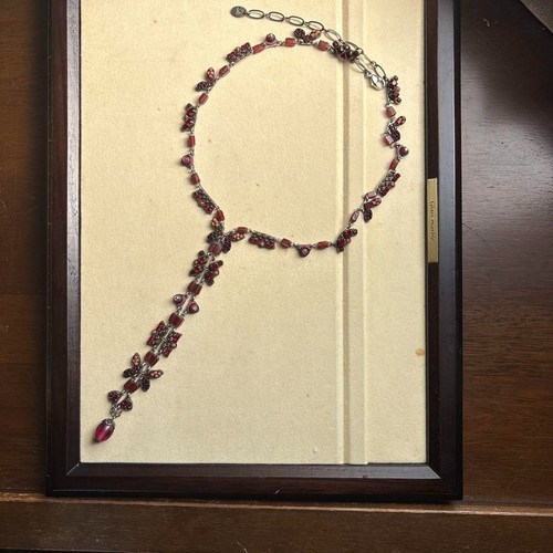 Collier ayala bar rouge - collier,