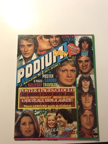Podium magazine avril 1979 - magazine,