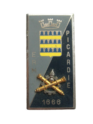Insigne materiel erm picardie - materiel,