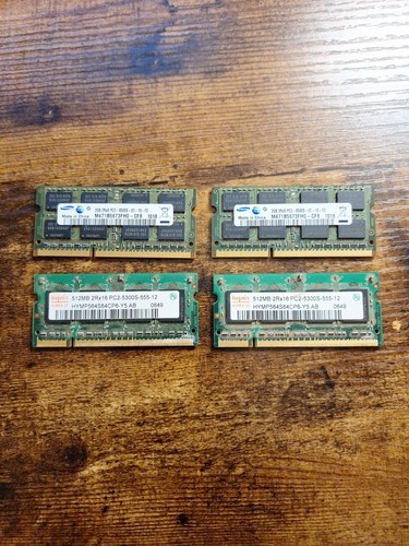 Ram sodimm ddr3 4go - 4go, ddr2