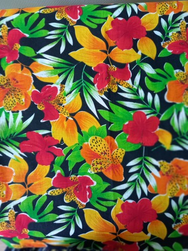 Coupon tissu coton neuf - ,