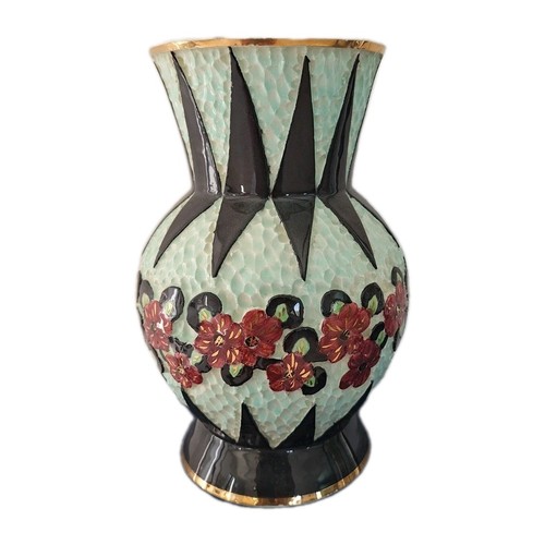 Faience céramique vase - ,