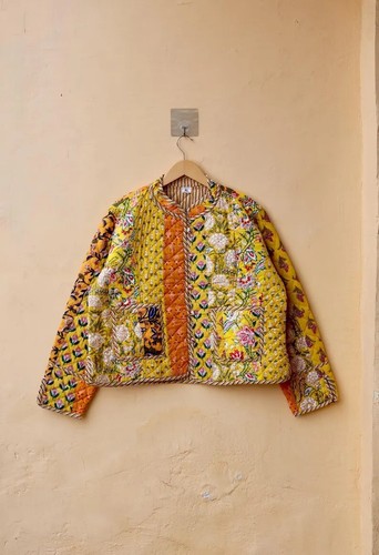 Indien jaune matelassé - indien,
