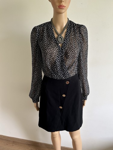Robe noire blanche neuve - et,
