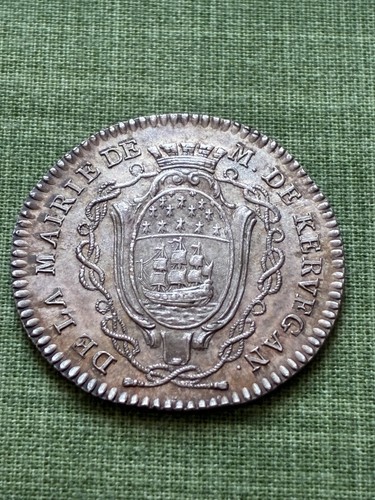 Jeton argent louis - argent, xv