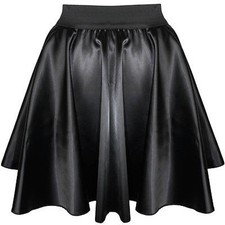 Noir Mini Jupe Femme Fille