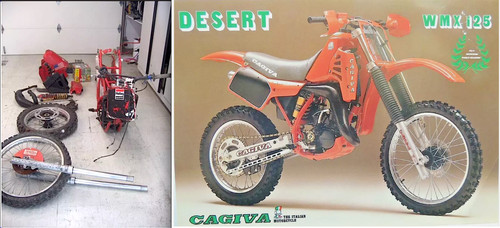 Cagiva wmx 125cc enduro - wmx,