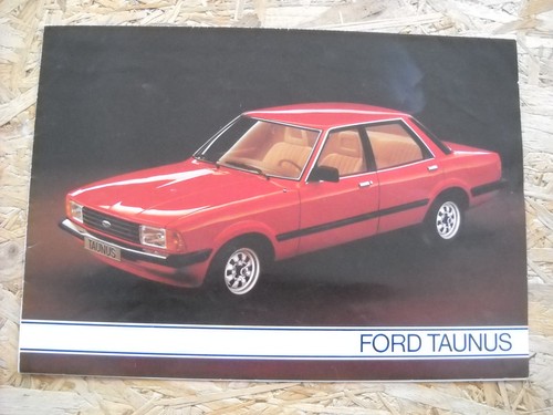 Catalogue brochure ford taunus - ford,