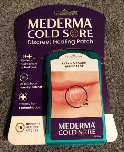 New mederma cold sore discreet - cold,