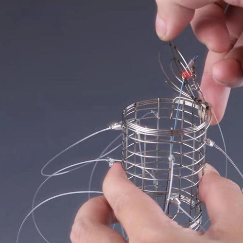Piège crabes cylindrique 4 - piège, à