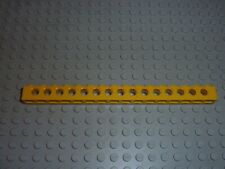 LEGO TECHNIC Yellow bricks with holes 1x16 ref 3703 / 8855/8421/8277/9871/8250..