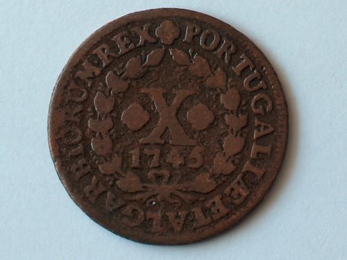 Portugal reis 1745 - x,