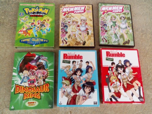 Lot dvd coffret dessin - lot,
