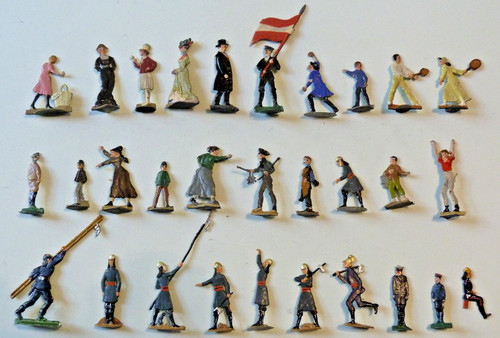 Plats étain zinnfiguren - plats, d'étain