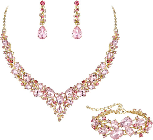 Parure bijoux mariage collier - bijoux,