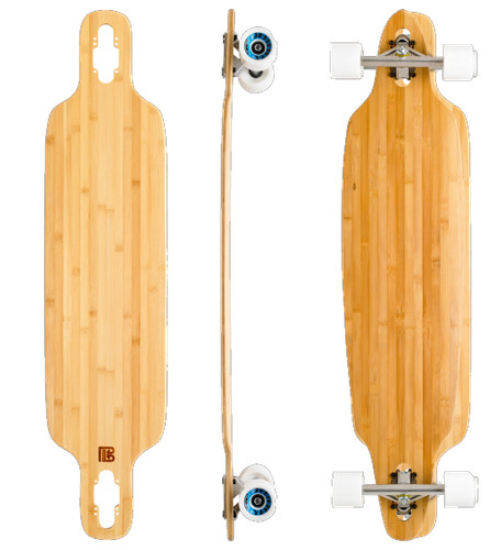 Blank twin tip longboard - blank,