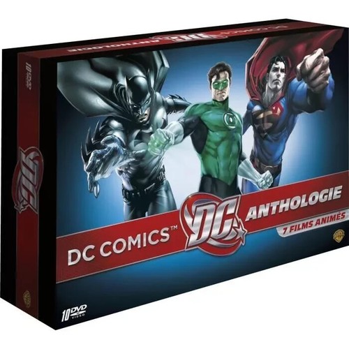 Comics animation coffret 10 - dc,