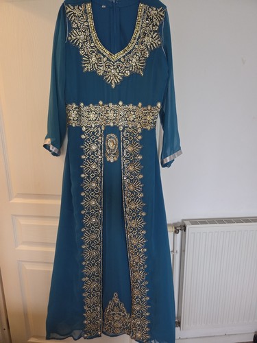 Caftan indien bleu - indien,