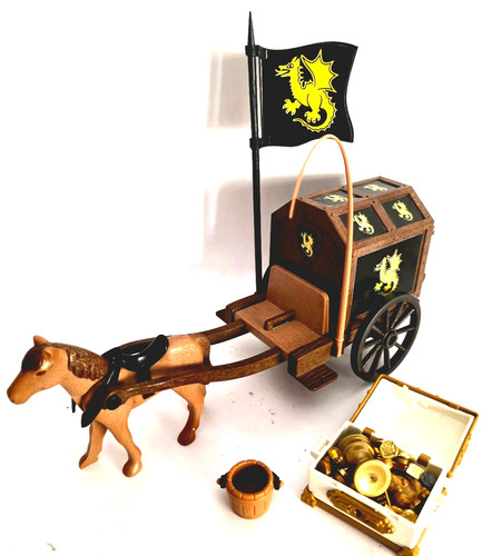 Playmobil chariot trésor - au,