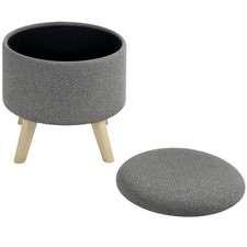 Pouf Rond Repose-Pieds