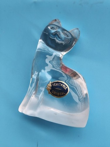 Sculpture ancienne chat - , en