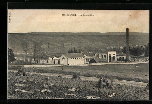 Cpa mirecourt cotonnière - mirecourt,,