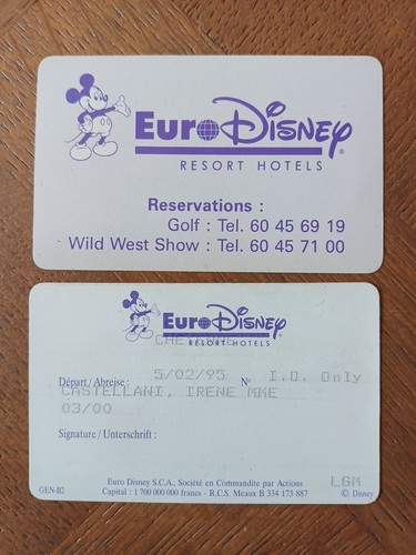 Pass euro disney disneyland - pass,