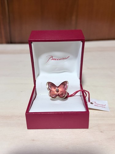 Bague baccarat papillon - baccarat,