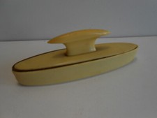 TAMPON POLISSEUR POLISSOIR D'ONGLES BAKELITE VINTAGE / NAIL BUFFER