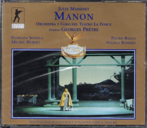 Jules massenet manon - massenet, (1998)