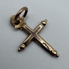 Petite croix ancienne - Plaqué Or