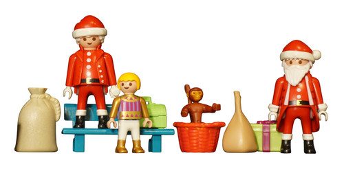 Playmobil figurine père noël - figurine,