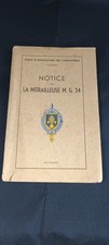 Militaria Livre D'instruction Notice Mitrailleuse MG34