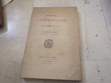 1880.histoire ornementation des manuscrits (incunable).Fernand Denis