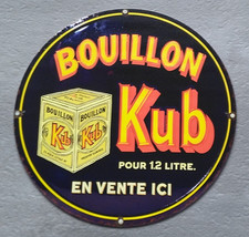 Plaque métal vintage