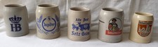 Chopes biere en gres - à,