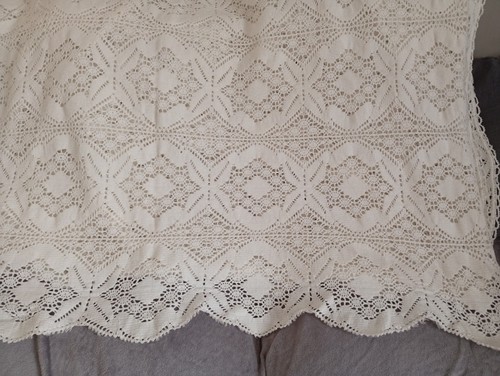 Dessus lit crochet - dessus,