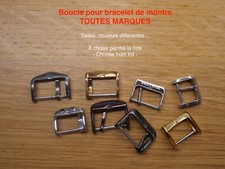 Boucle pour bracelet de montre - TOUTES MARQUES (Choose from list)