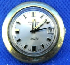 ANCIEN VINTAGE Montre Watch UHR MIREXAL Automatic Inca Swiss Made AS 1780/83 