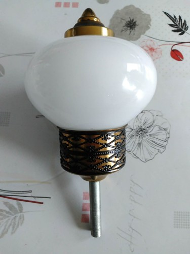Boule escalier rampe - boule, opaline