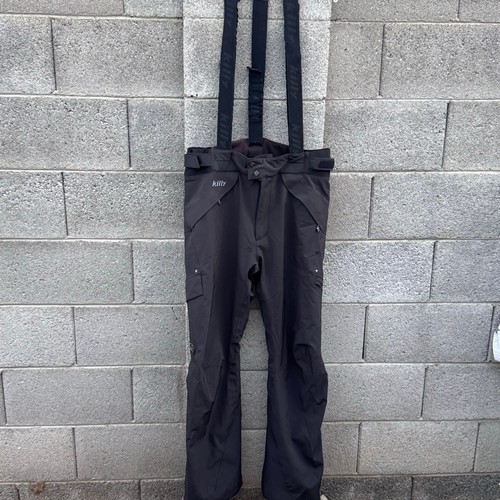 Killy black ski snow pants - black,
