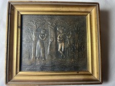 Plaque murale en bas-relief