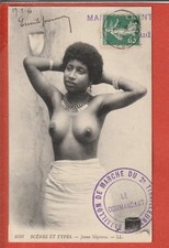 CPA - NU AFRICAIN -  SCENES ET