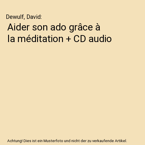 Aider son ado - grâce, à