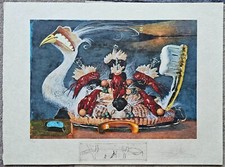 Salvador Dali L'Ativisme Désoxyribonucléique Main Signée #D Photo Lithographie D