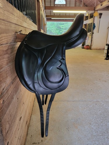 Dressage saddle antares 17 5 - saddle,, 17.5