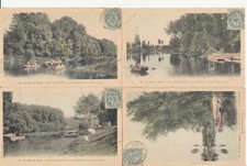 Lot de 4 cartes postales