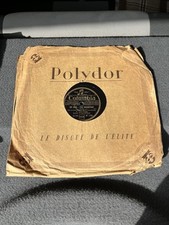 RARE DISQUE VINYLE 78 T Tours TINO ROSSI C EST A CAPRI UN SOIR PAS DAVANTAGE