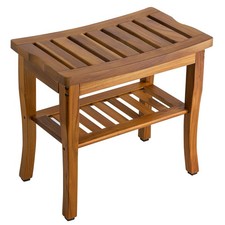 Banc de Douche en Teck