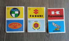 autocollant KAWASAKI 32 HONDA 33PUCH 85 JAWA 72 SUZUKI 70 PUKI TRIALTEAM MONTESA